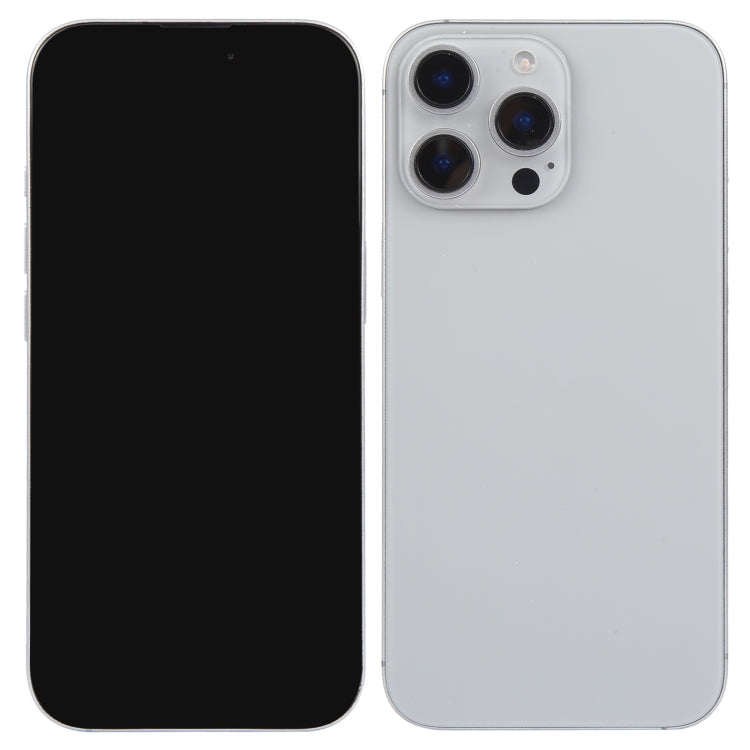 For iPhone 16 Pro Max Black Screen Non-Working Fake Dummy Display Model (Natural)
