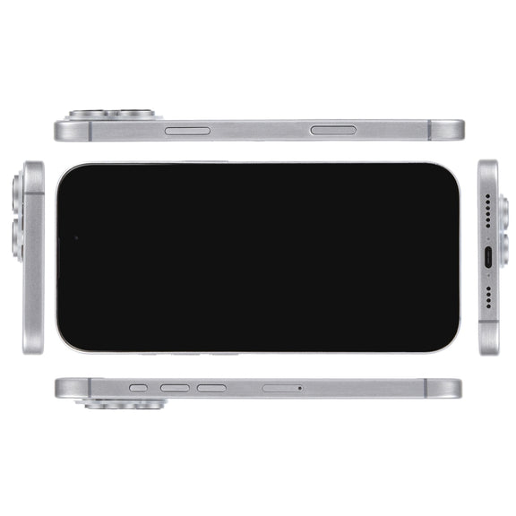 For iPhone 16 Pro Max Black Screen Non-Working Fake Dummy Display Model (Natural)