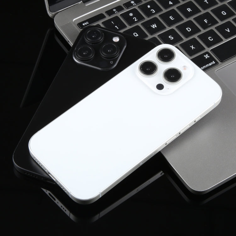 For iPhone 16 Pro Max Black Screen Non-Working Fake Dummy Display Model (Natural)