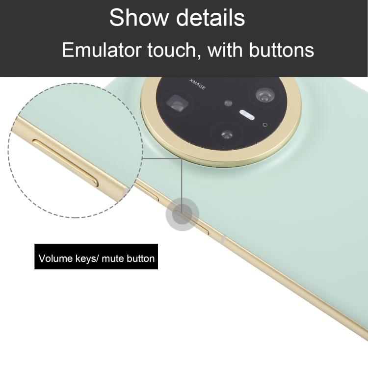 For Huawei Mate 70 Pro+ Black Screen Non-Working Fake Dummy Display Model (Cyan)