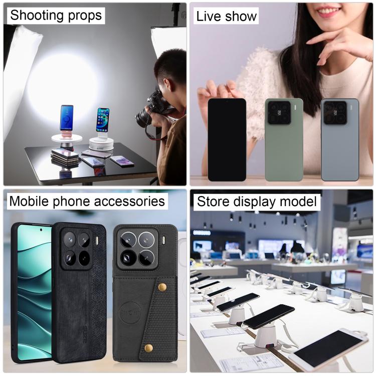For Xiaomi 15 Pro Black Screen Non-Working Fake Dummy Display Model (Rock Grey)