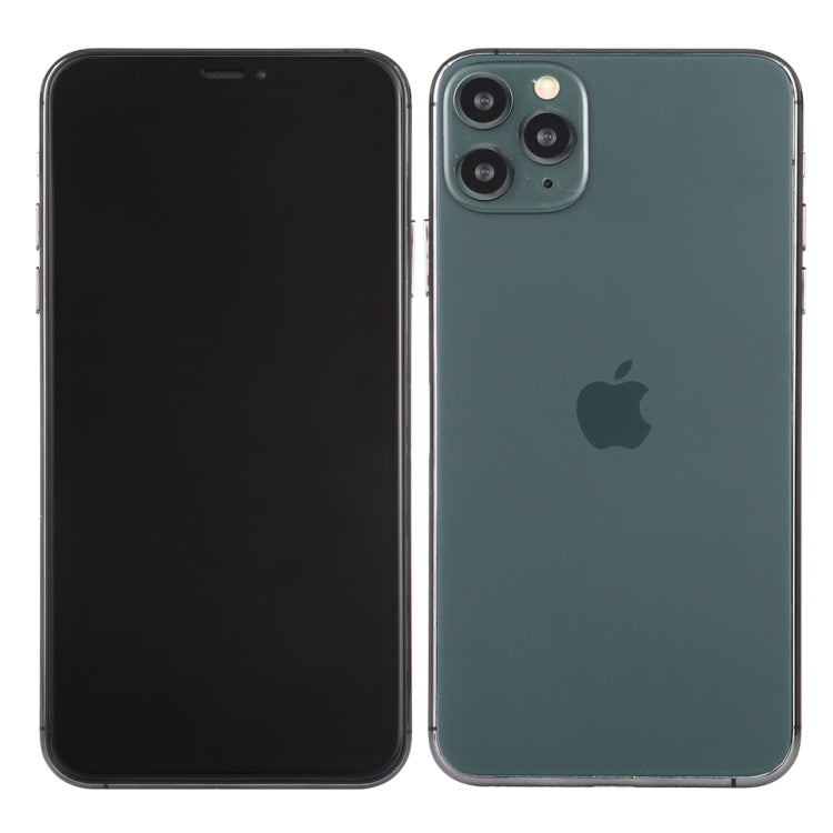 For iPhone 11 Pro Max Black Screen Non-Working Fake Dummy Display Model (Green)