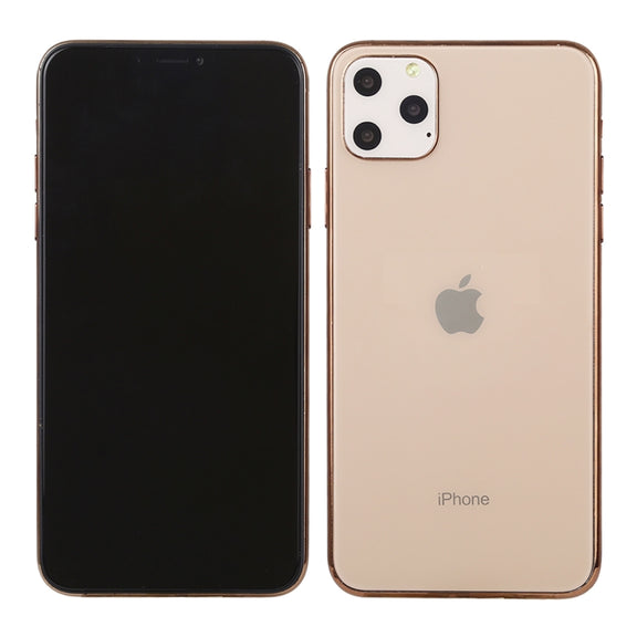 For iPhone 11 Pro Max Black Screen Non-Working Fake Dummy Display Model (Gold)