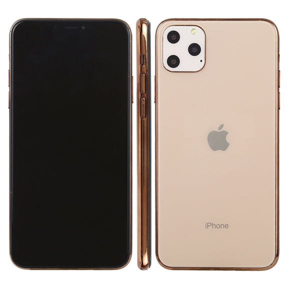 For iPhone 11 Pro Max Black Screen Non-Working Fake Dummy Display Model (Gold)