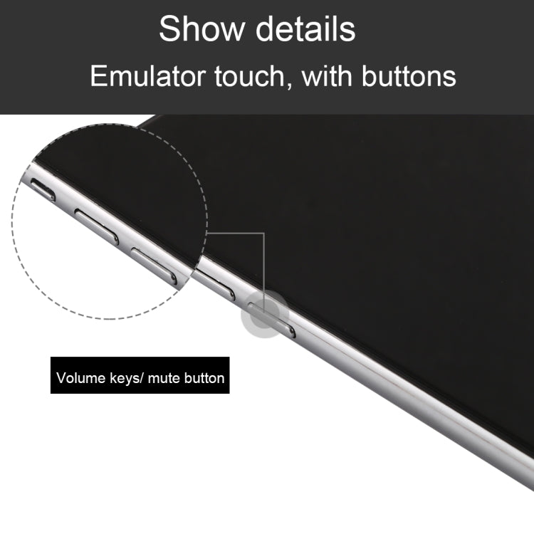 For iPhone 11 Pro Max Black Screen Non-Working Fake Dummy Display Model (Silver)