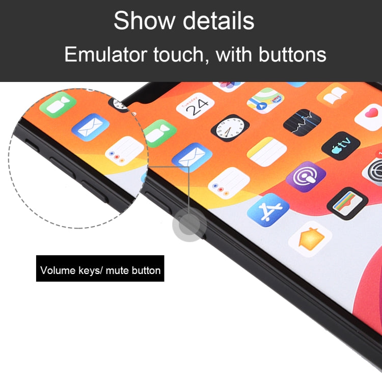 For iPhone 11 Color Screen Non-Working Fake Dummy Display Model (Black)