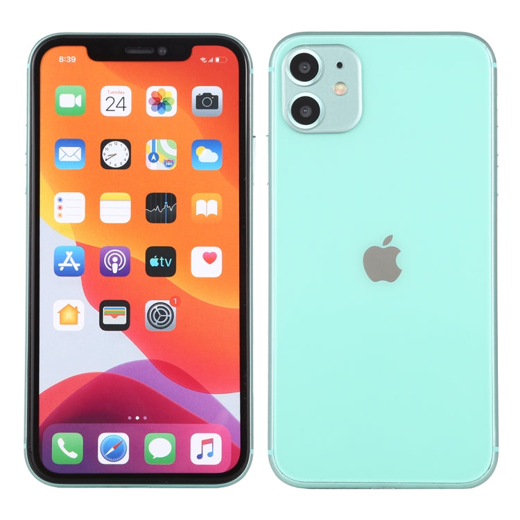 For iPhone 11 Color Screen Non-Working Fake Dummy Display Model (Green)
