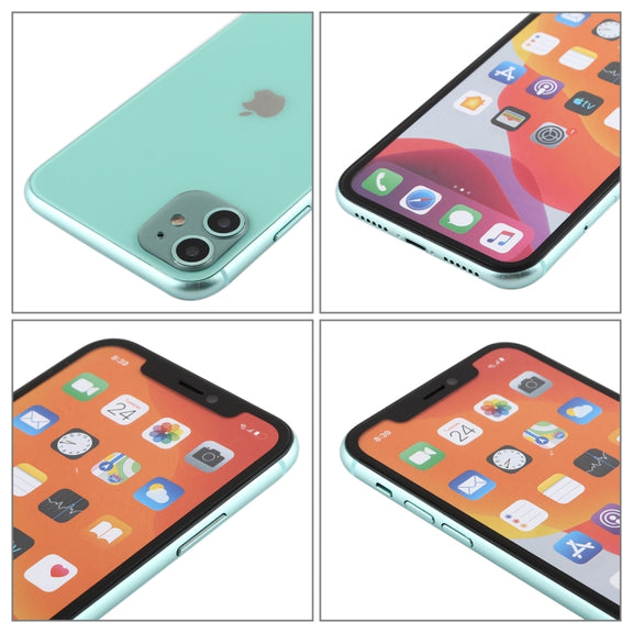 For iPhone 11 Color Screen Non-Working Fake Dummy Display Model (Green)