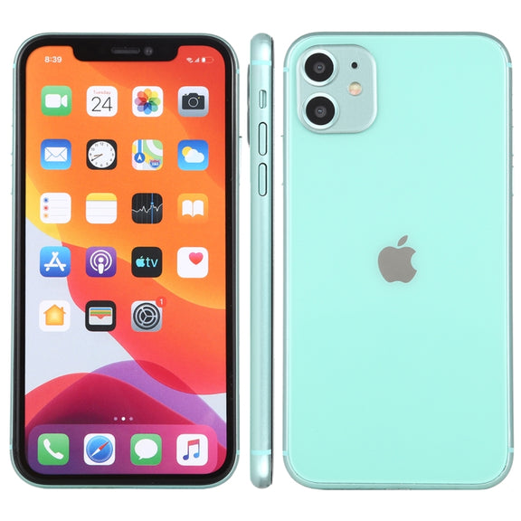 For iPhone 11 Color Screen Non-Working Fake Dummy Display Model (Green)