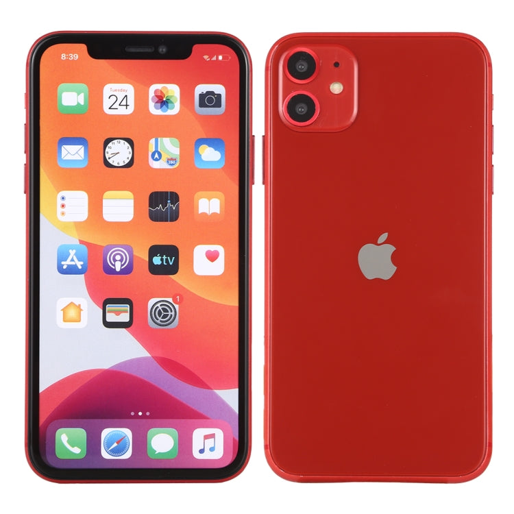 For iPhone 11 Color Screen Non-Working Fake Dummy Display Model (Red)