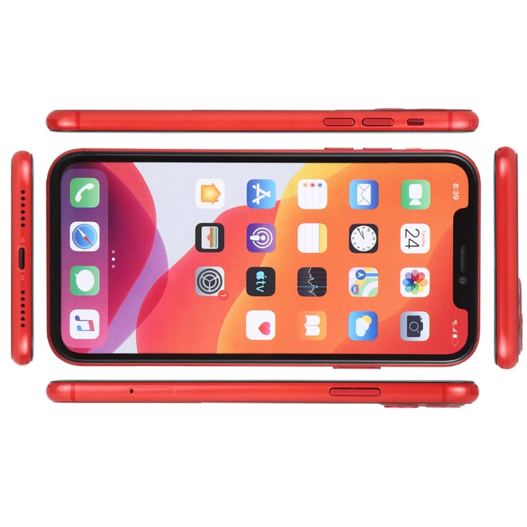 For iPhone 11 Color Screen Non-Working Fake Dummy Display Model (Red)