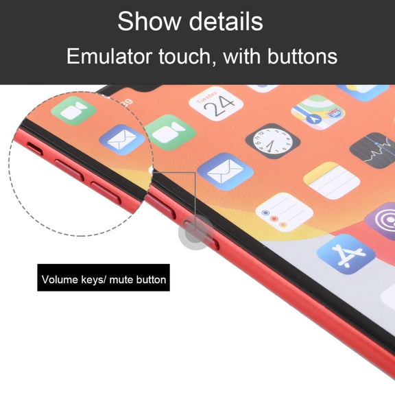 For iPhone 11 Color Screen Non-Working Fake Dummy Display Model (Red)