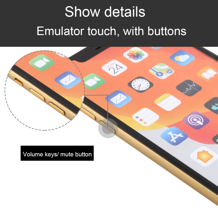For iPhone 11 Color Screen Non-Working Fake Dummy Display Model (Yellow)