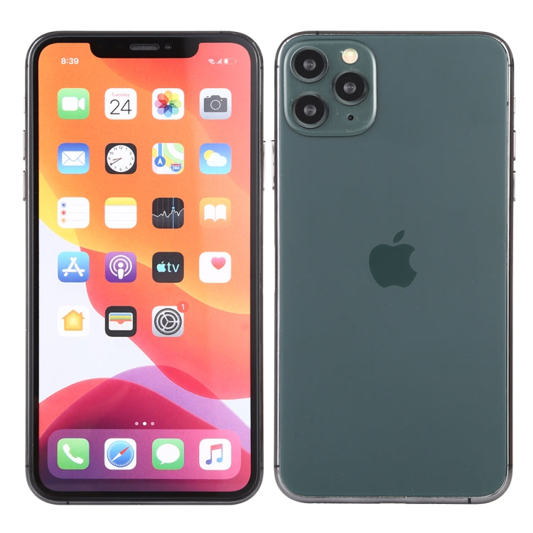 For iPhone 11 Pro Max Color Screen Non-Working Fake Dummy Display Model (Green)