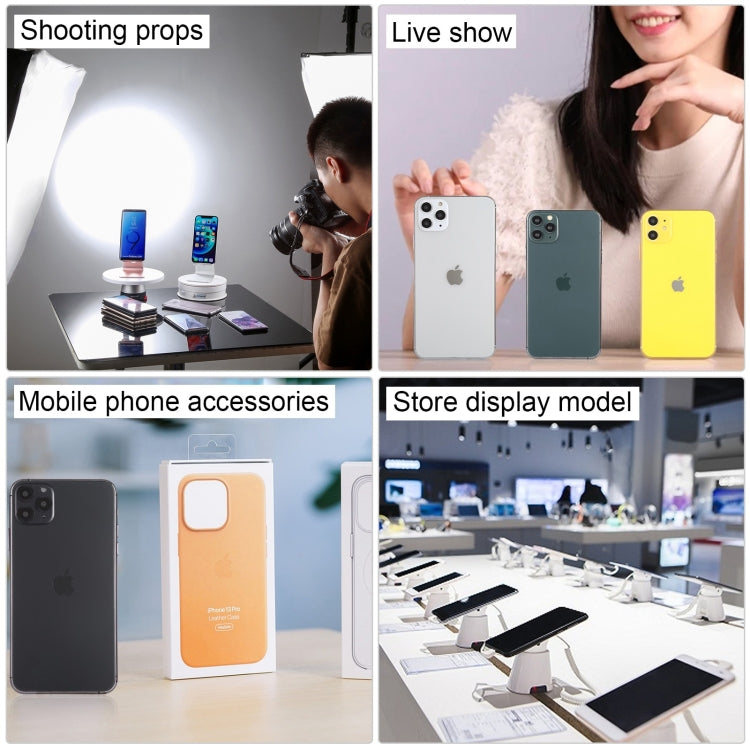 For iPhone 11 Pro Max Color Screen Non-Working Fake Dummy Display Model (Silver)