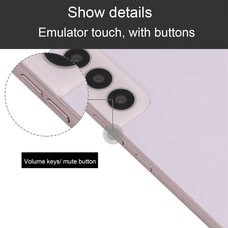 For Samsung Galaxy S22+ 5G Black Screen Non-Working Fake Dummy Display Model (Rose Gold)