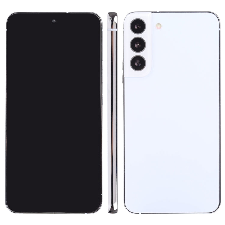 For Samsung Galaxy S22+ 5G Black Screen Non-Working Fake Dummy Display Model (White)