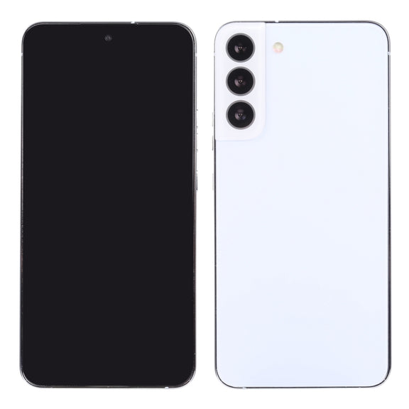 For Samsung Galaxy S22+ 5G Black Screen Non-Working Fake Dummy Display Model (White)