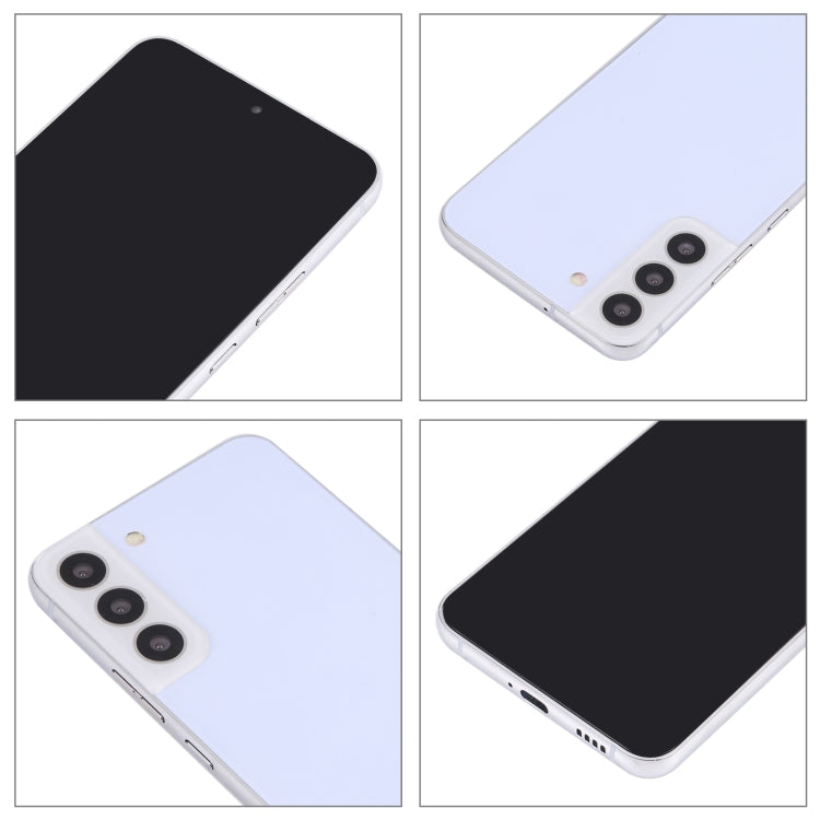 For Samsung Galaxy S22+ 5G Black Screen Non-Working Fake Dummy Display Model (White)