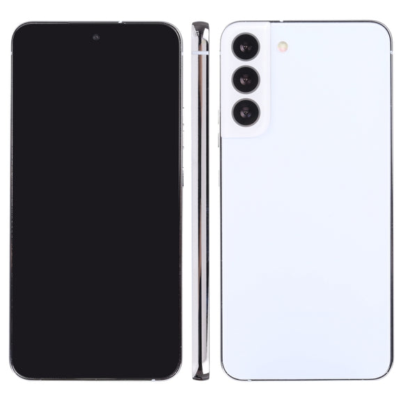 For Samsung Galaxy S22+ 5G Black Screen Non-Working Fake Dummy Display Model (White)