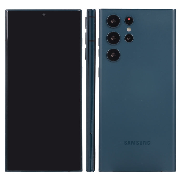 For Samsung Galaxy S22 Ultra 5G Black Screen Non-Working Fake Dummy Display Model (Green)