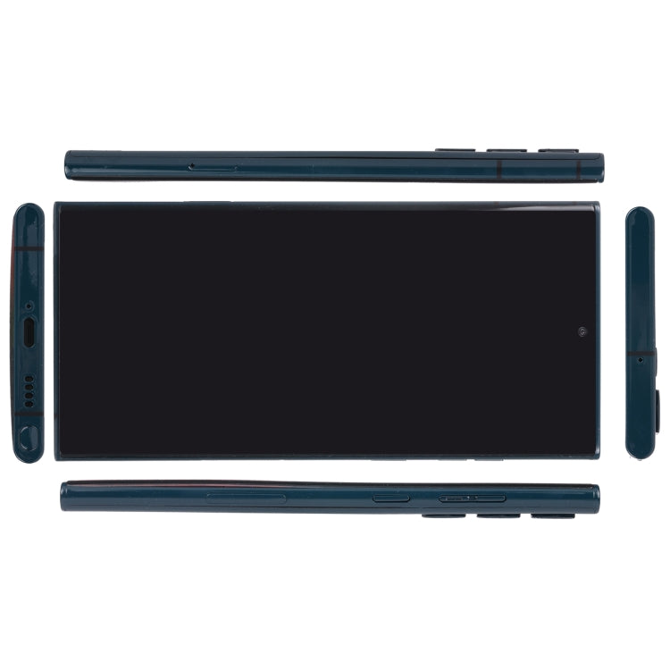 For Samsung Galaxy S22 Ultra 5G Black Screen Non-Working Fake Dummy Display Model (Green)