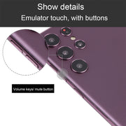 For Samsung Galaxy S22 Ultra 5G Black Screen Non-Working Fake Dummy Display Model (Purple)