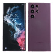 For Samsung Galaxy S22 Ultra 5G Color Screen Non-Working Fake Dummy Display Model(Purple)
