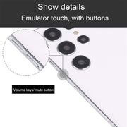 For Samsung Galaxy S22 Ultra 5G Color Screen Non-Working Fake Dummy Display Model(White)