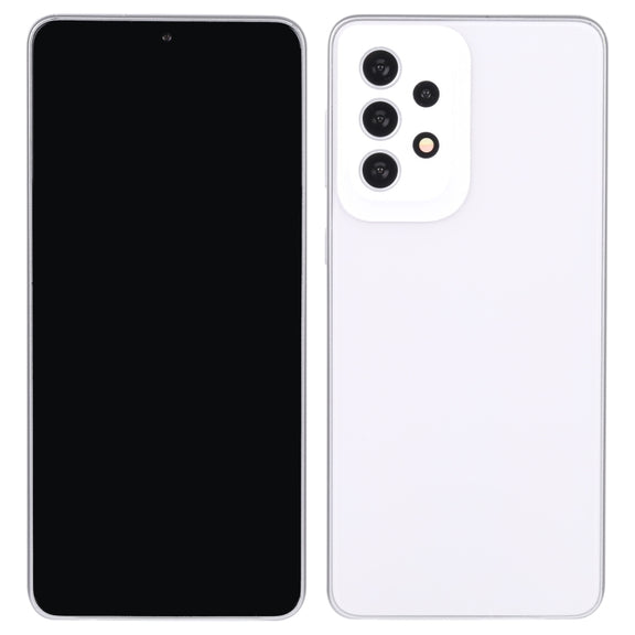 For Samsung Galaxy A33 5G Black Screen Non-Working Fake Dummy Display Model (White)
