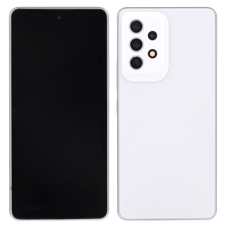 For Samsung Galaxy A53 5G Black Screen Non-Working Fake Dummy Display Model(White)