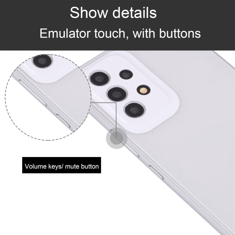 For Samsung Galaxy A53 5G Black Screen Non-Working Fake Dummy Display Model(White)