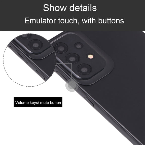 For Samsung Galaxy A73 5G Black Screen Non-Working Fake Dummy Display Model (Black)