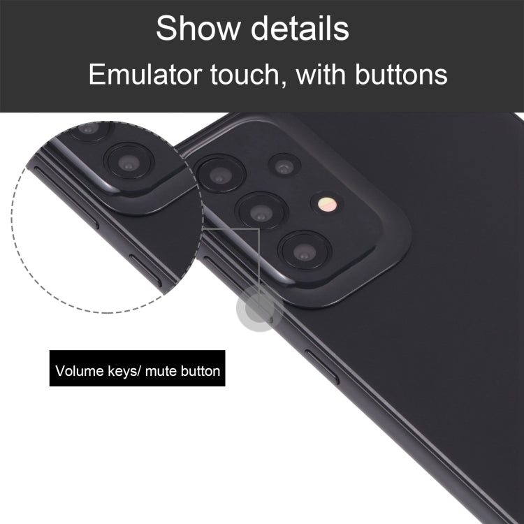 For Samsung Galaxy A73 5G Black Screen Non-Working Fake Dummy Display Model (Black)