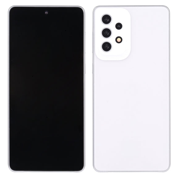 For Samsung Galaxy A73 5G Black Screen Non-Working Fake Dummy Display Model (White)