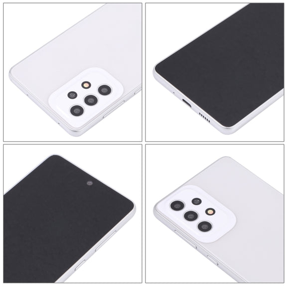 For Samsung Galaxy A73 5G Black Screen Non-Working Fake Dummy Display Model (White)