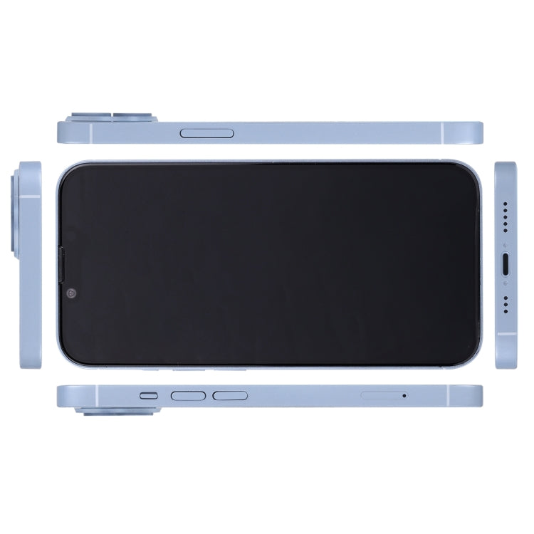 For iPhone 14 Black Screen Non-Working Fake Dummy Display Model(Blue)