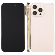 For iPhone 14 Pro Black Screen Non-Working Fake Dummy Display Model (Gold)