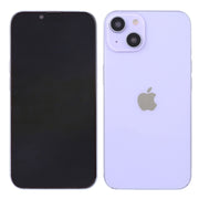 For iPhone 14 Plus Black Screen Non-Working Fake Dummy Display Model(Purple)