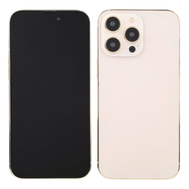 For iPhone 14 Pro Max Black Screen Non-Working Fake Dummy Display Model(Gold)