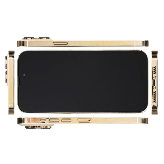 For iPhone 14 Pro Max Black Screen Non-Working Fake Dummy Display Model(Gold)