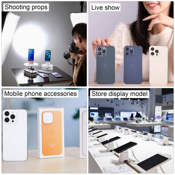 For iPhone 14 Pro Max Black Screen Non-Working Fake Dummy Display Model(Gold)