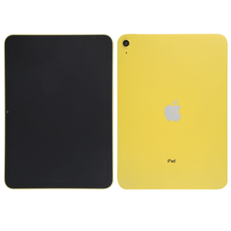 For iPad 10th Gen 10.9 2022 Black Screen Non-Working Fake Dummy Display Model(Yellow)