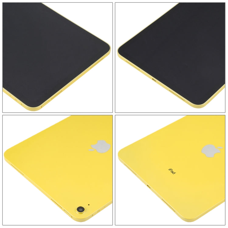 For iPad 10th Gen 10.9 2022 Black Screen Non-Working Fake Dummy Display Model(Yellow)