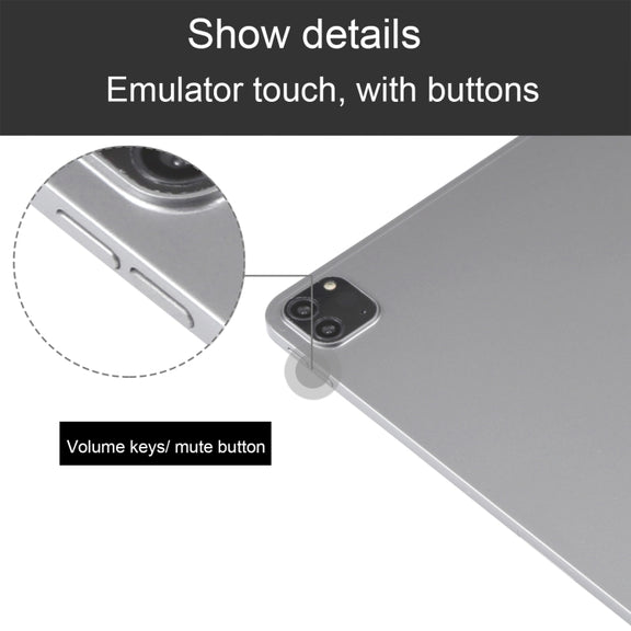 For iPad Pro 12.9 2022 Color Screen Non-Working Fake Dummy Display Model (Grey)