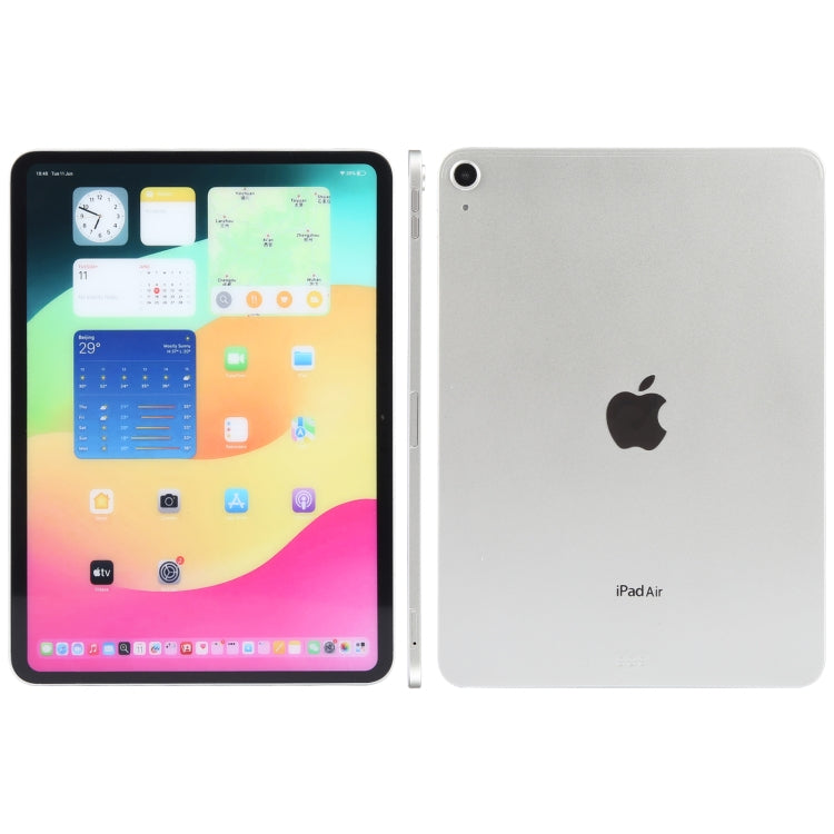 For iPad Air 11 2024 Color Screen Non-Working Fake Dummy Display Model (Silver)