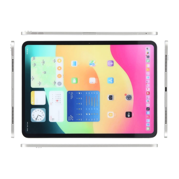 For iPad Air 11 2024 Color Screen Non-Working Fake Dummy Display Model (Silver)