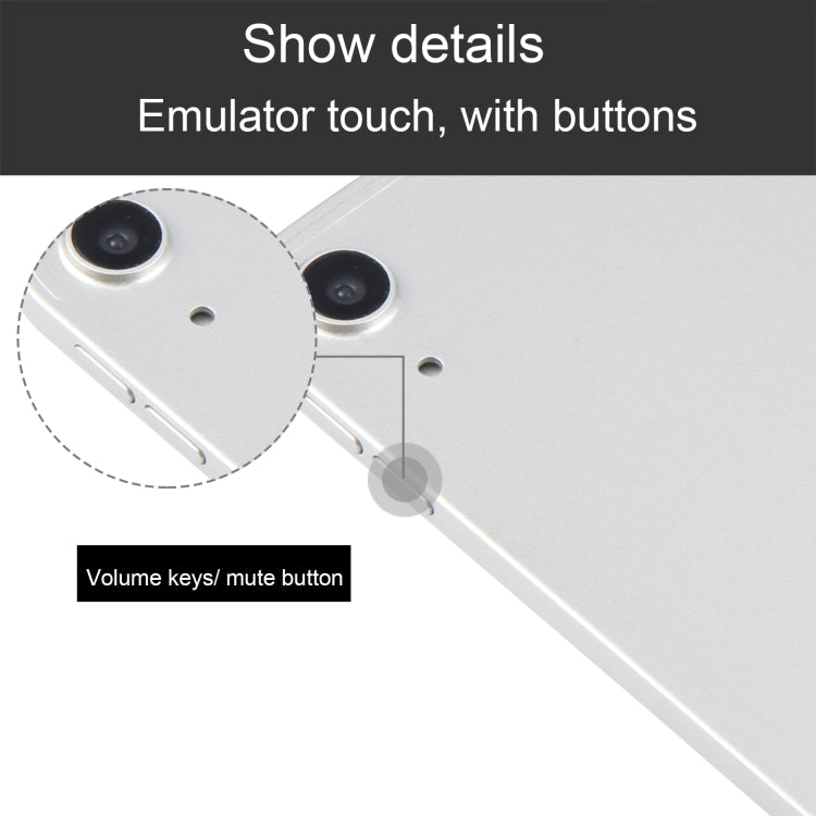 For iPad Air 11 2024 Color Screen Non-Working Fake Dummy Display Model (Silver)