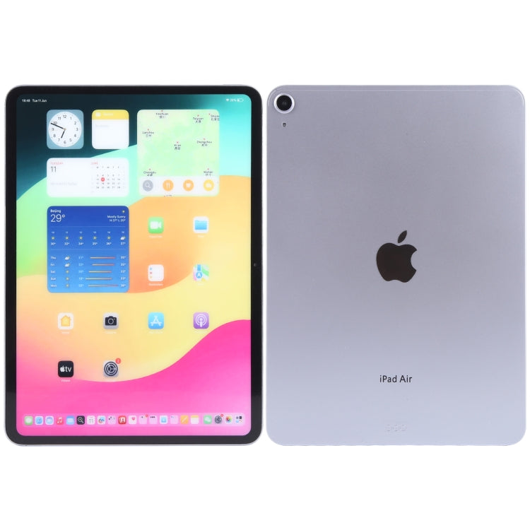 For iPad Air 11 2024 Color Screen Non-Working Fake Dummy Display Model (Purple)