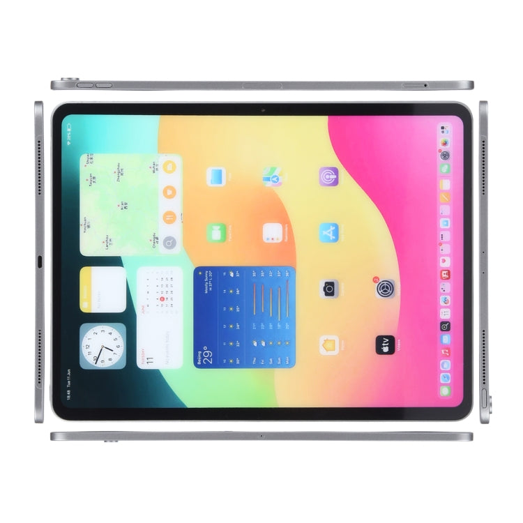 For iPad Air 13 2024 Color Screen Non-Working Fake Dummy Display Model (Grey)